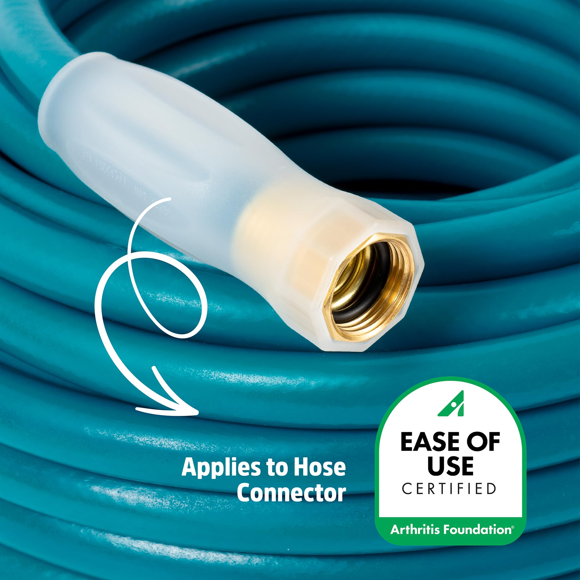 Back To The Roots 5/8" x 50ft Garden Hose – Lightweight, Ultra Flexible, Drinking Water Safe, BPA-Free, Lead-Free, Phthalate-Free, Ideal for Organic Gardening, Pets, Boats, and RVs - Made in USA - Image 7